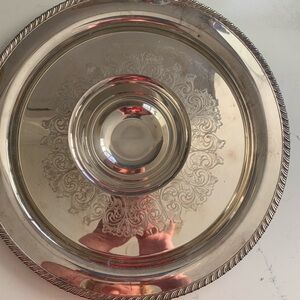 Wm A Roger’s Silver Ornate Serving Tray
